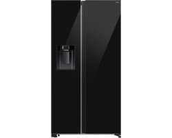 Samsung RS70F64KEBEO - amerikaanse koelkast - SpaceMax Side by Side - Zwart glas - E klasse