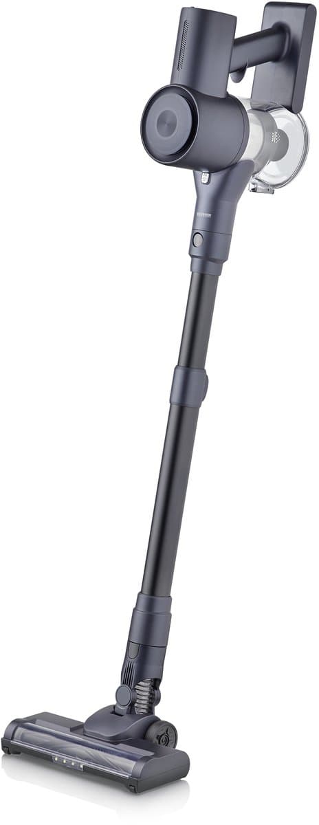 Severin HV 7178 draadloze steelstofzuiger en elektrische bezem, droog, zakloos, 0,5 l, 130 W, blauw metallic — afbeelding 1