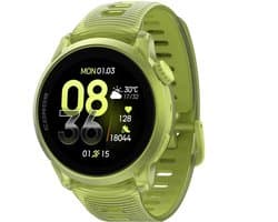 COROS Sporthorloge Pace 4 Silicone Crystal Neon Yellow 43mm