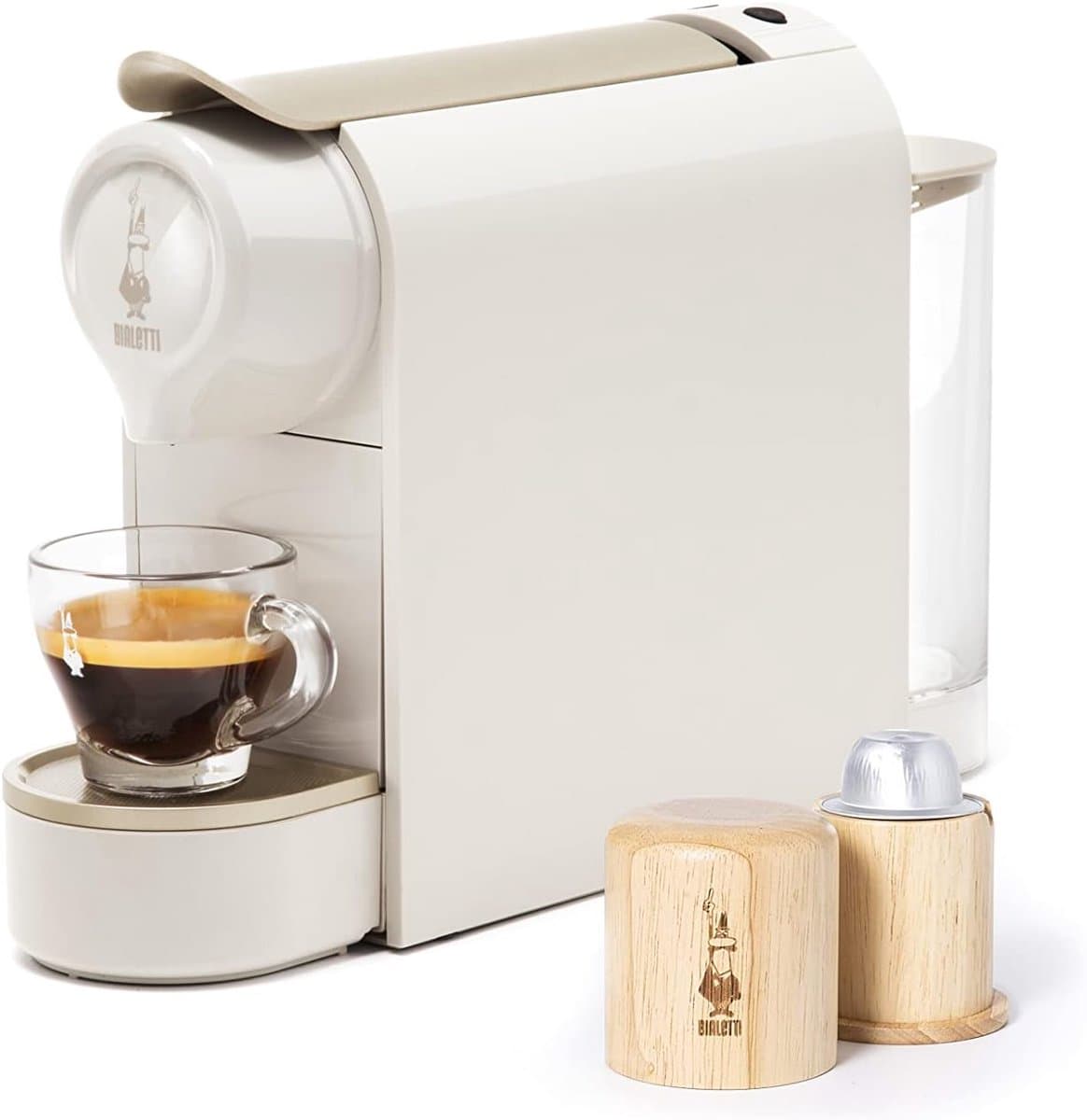 Espressomachine - Koffiezetapparaat - Italiaanse Espresso - Supercompact Design - 500 ml - Taupe — afbeelding 1