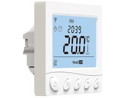 Slimme Thermostaat - Verwarming Regelaar - Energiebesparing - Wekelijks Programmeerbaar - Type 2 - Wit