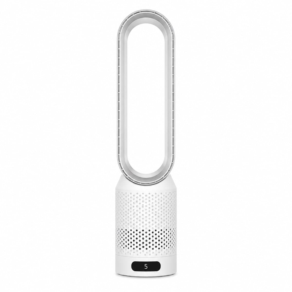 Pelor Bladloze Torenventilator - Luchtreinigende Luchtcirculatie - 8 Snelheden met Afstandsbediening - 90° Oscillatie - Wit — afbeelding 1