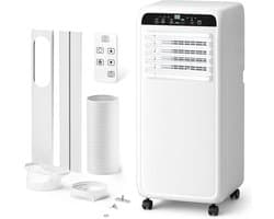 Draagbare Airco - Mobiele Unit - Ruimte Koelen - 3-in-1 Functie - 9000 BTU - Wit