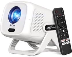 Beamer 1080P FHD - 4K ondersteund - Netflix compatibel - Draagbare projector voor mobiele telefoon - ShopVlot