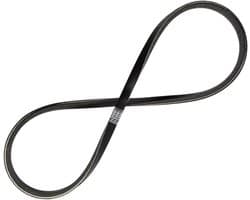Gazonmaaier Riemen Set - Vervangende Riemen - Gazononderhoud - Duurzaam Rubber - 1/2" X 38 5/16" en 3/8" X 33"