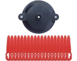Grasmaaier Bladen - Trimmer Messen - Gazon Onderhoud - 40 Stuks Set - Standaard Maat - Metaal