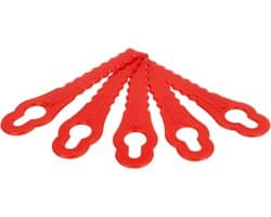 Reservemessen - Grasmaaierbladen - Gazon Onderhoud - Snelle Vervanging - 5 stuks 85mm - Rood