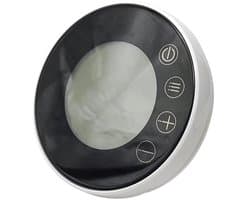 Slimme Thermostaat - App Bediening - Ruimte Temperatuur - Geheugen Functie - 60mm Gatafstand - Zwart