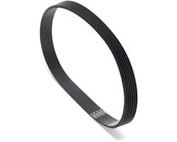 Grasmaaier Riem - Aandrijfriem Rubber - Motor Aandrijving - Slijtvast Materiaal - 470mm Omtrek - Zwart