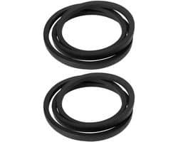 Aandrijfriem Rubber - Binnenomtrek 1219 mm - Buitenomtrek 1270 mm - Breedte 12,7 mm - Dikte 7,9 mm - Compatibel met Wolseley Tiller - V-riem