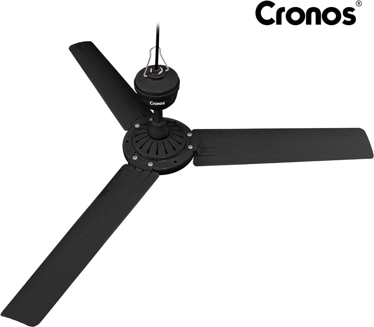 Cronos FC11-70 - Plafondventilator - Ø 70 cm - Met afstandsbediening - Zwart — afbeelding 1