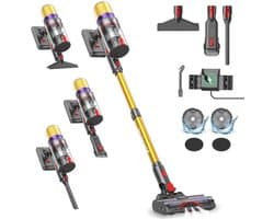 CLGP® Stofzuiger Draadloos - Steelstofzuiger Snoerloos - Tapijtreiniger