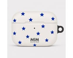 MIM Amsterdam - Starlight - Geschikt voor AirPods Pro 2 - AirPod hoesje - Sterren print - AirPod hoesje met print - Shockproof- Cover voor AirPods - Trendy AirPod case