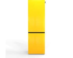 Nunki Large Combi NFA – Koel-vriescombinatie – No Frost – A-klasse – 304 liter – Lucid Yellow Gloss