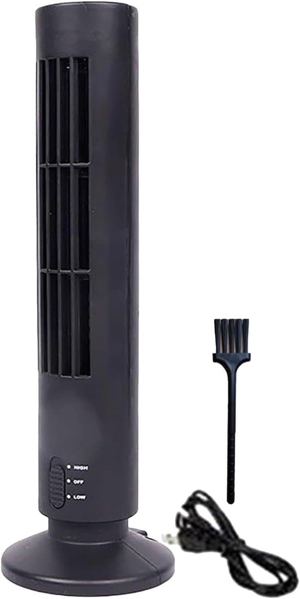 Staande Ventilator - Torenventilator Verticale Ventilator - Ruimte Koelen - Zonder Blad Ontwerp - 10.8D x 11W x 10.8H cm — afbeelding 1