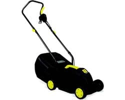 Elektrische Grasmaaier - Grastrimmer Grasmaaier - Gazon Onderhoud - 3-voudig Verstelbare Maaihoogte - 32 cm Snijdiameter - Groen