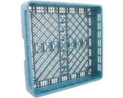 Bestekmand Vaatwasser - Bestekhouder Keuken - Hygiënisch Werken - Industriële Standaard - 50x50 cm - Grijs