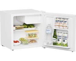 KitchenBrothers Mini Koelkast - 43L - Kleine ijskast - Minibar - Vrijstaand - Frigo - Compact - Wit