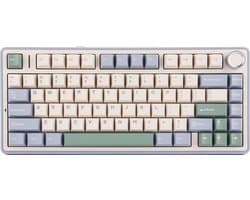 AULA F75 - Draadloze Gaming Toetsenbord - Mechanisch - Gasket - Hot Swap - QWERTY Toetsenborden - Tri mode - 80 Keys - Ceder groen