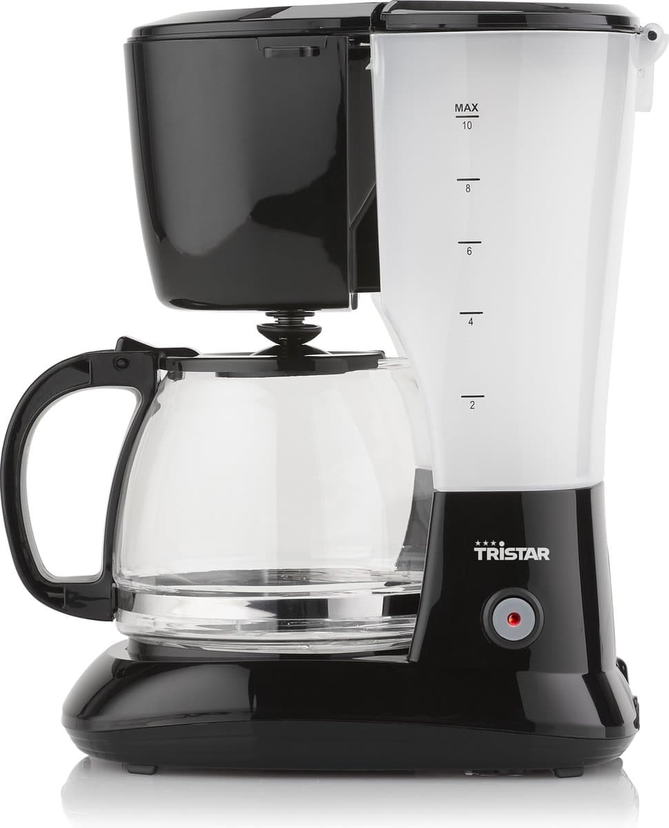 Tristar Koffiezetapparaat filterkoffie 750W - CM-1245 - 1,25L, 10 koppen - Camping geschikt - Zwart - WK — afbeelding 1