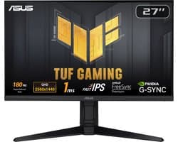 ASUS TUF Gaming VG27AQL3A - QHD Fast IPS 180Hz Monitor - 27 Inch