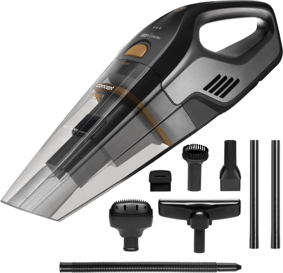 Concept Riser Extension VP4353 - Handstofzuiger 2in1 18.5V - Zwart — afbeelding 1