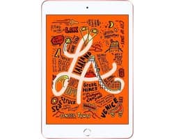 Apple iPad Mini (2019) - 7.9 inch - WiFi + 4G - 256GB - Goud - 5e generatie