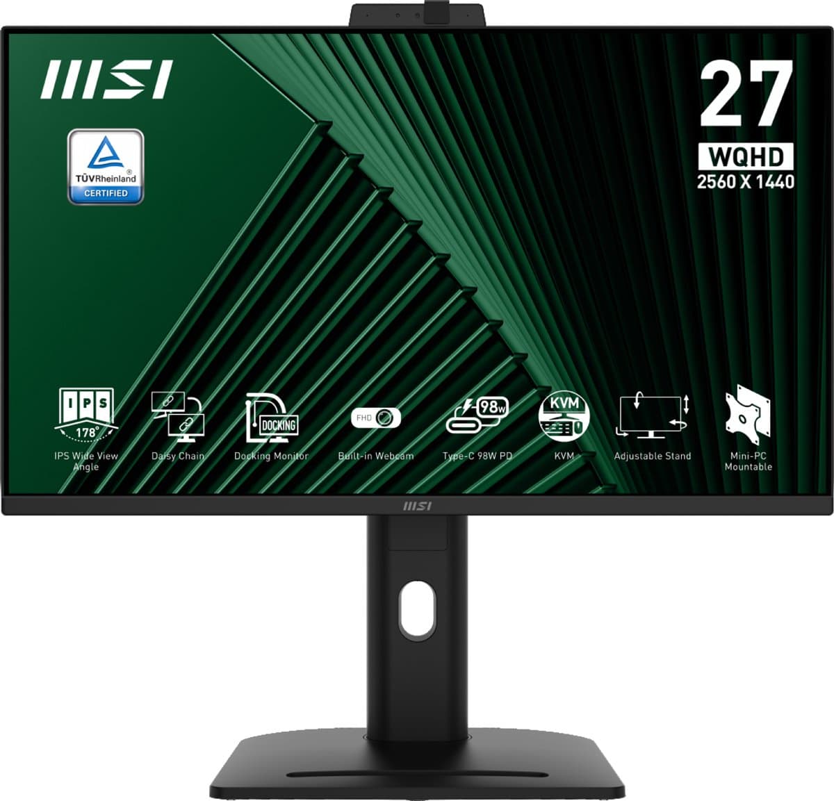 MSI PRO MP275QPDG ledmonitor — afbeelding 1