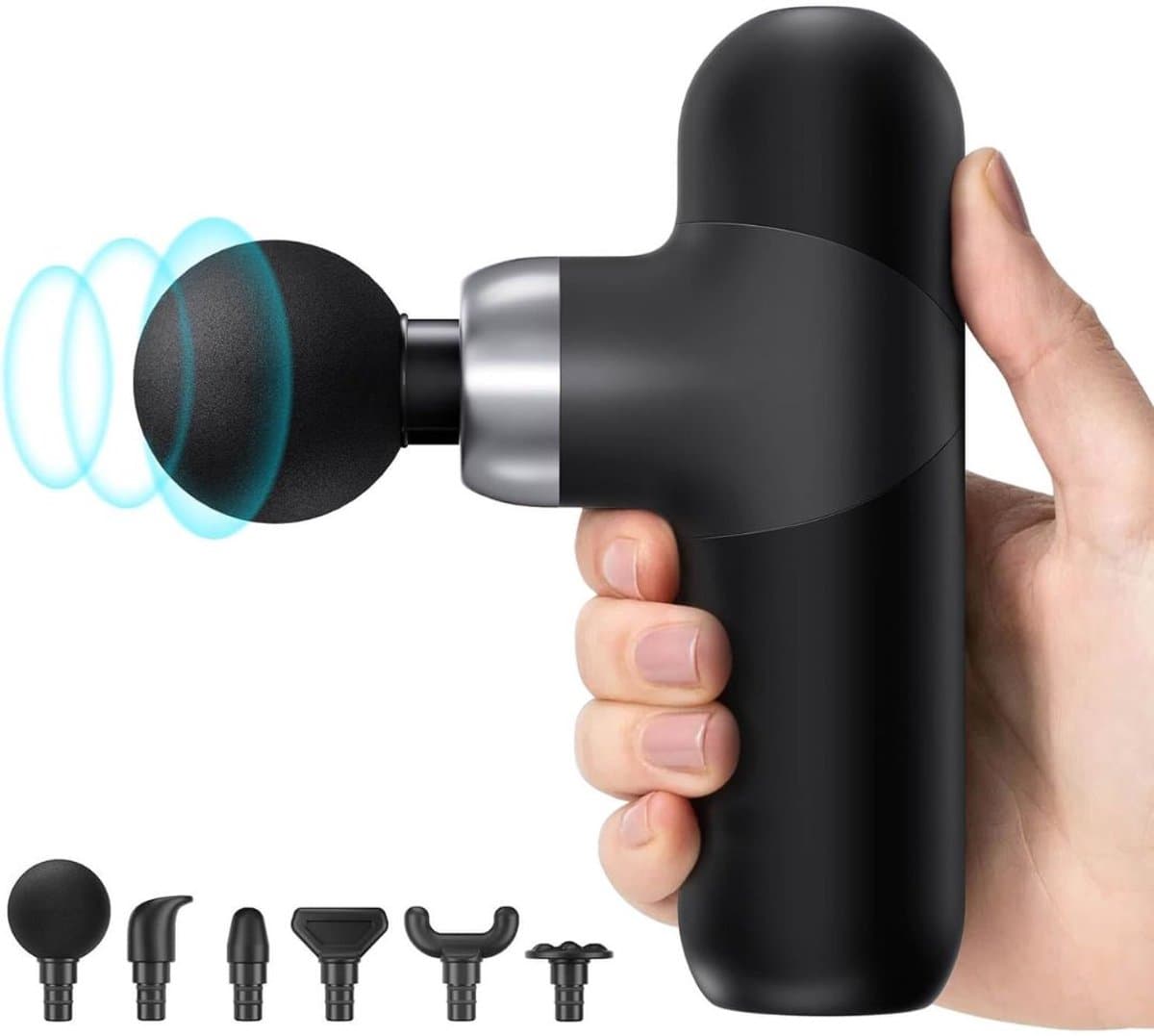 ApexArte® Massage Gun Professioneel - Massage Apparaat - Theragun - Zwart — afbeelding 1