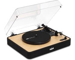 House of Marley Revolution Bluetooth Platenspeler - LP Speler - Vinyl - Ingebouwde Stofkap - Auto-stop - Audio Technica element - Anti Skate - Gemaakt van Duurzame Materialen - Hout