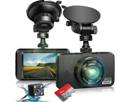 MKSS® Dual Dashcam - Dashcam voor Auto - Dashcams - Zwart