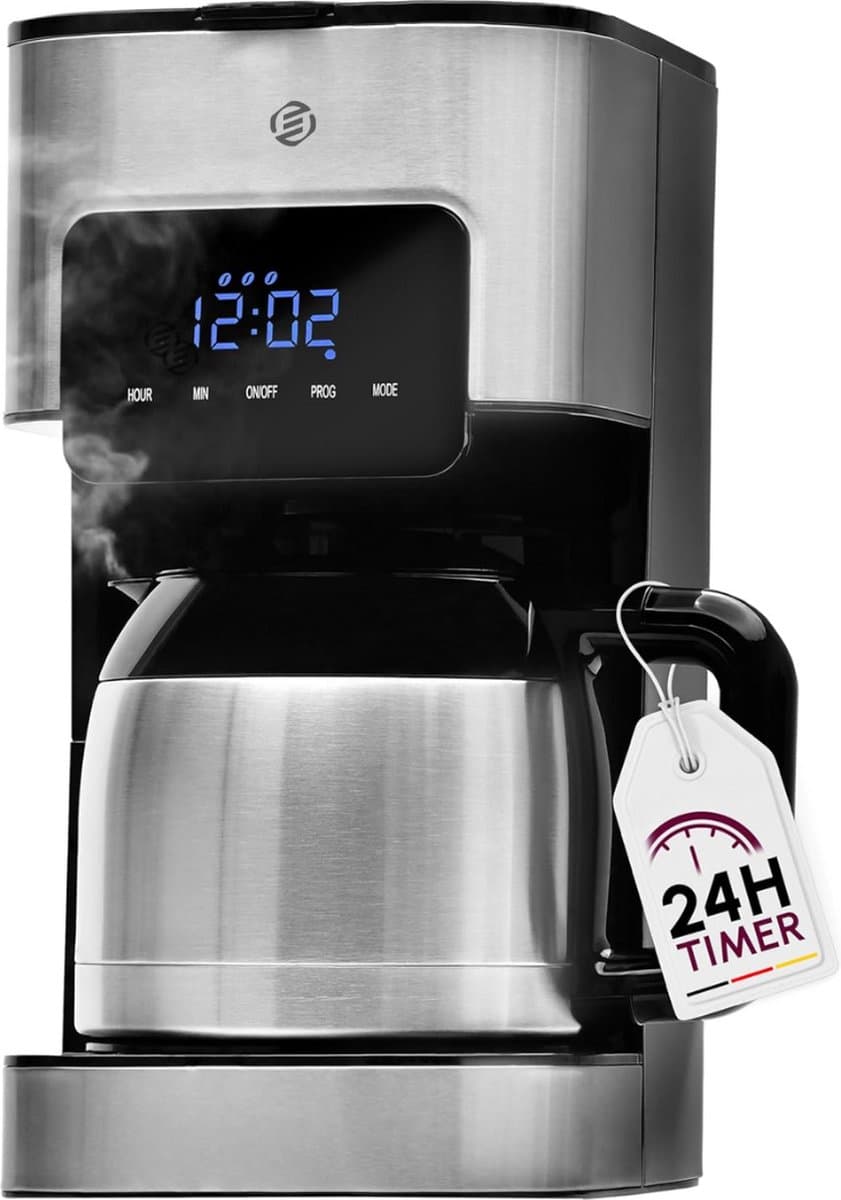 Equivera Coffee Machine - Koffiemachine - Koffiezetapparaat - Koffie Maler - Premium — afbeelding 1