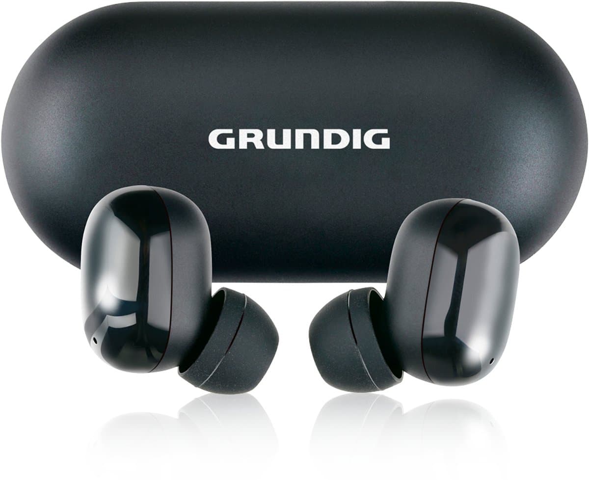 Grundig Draadloze Oordopjes - Earbuds Bluetooth 5.3 - Oortjes incl. Oplaadcassette - Batterijduur tot 20 Uur - USB-C Oplaadbaar - Touch Bediening en Handsfree Bellen — afbeelding 1