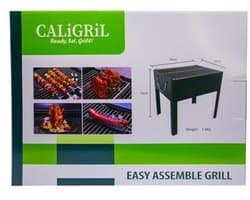Caligril Barbecue Grill - Handig Meeneem BBQ - Makkelijk opzetten - 35x25x35CM - 1.5KG