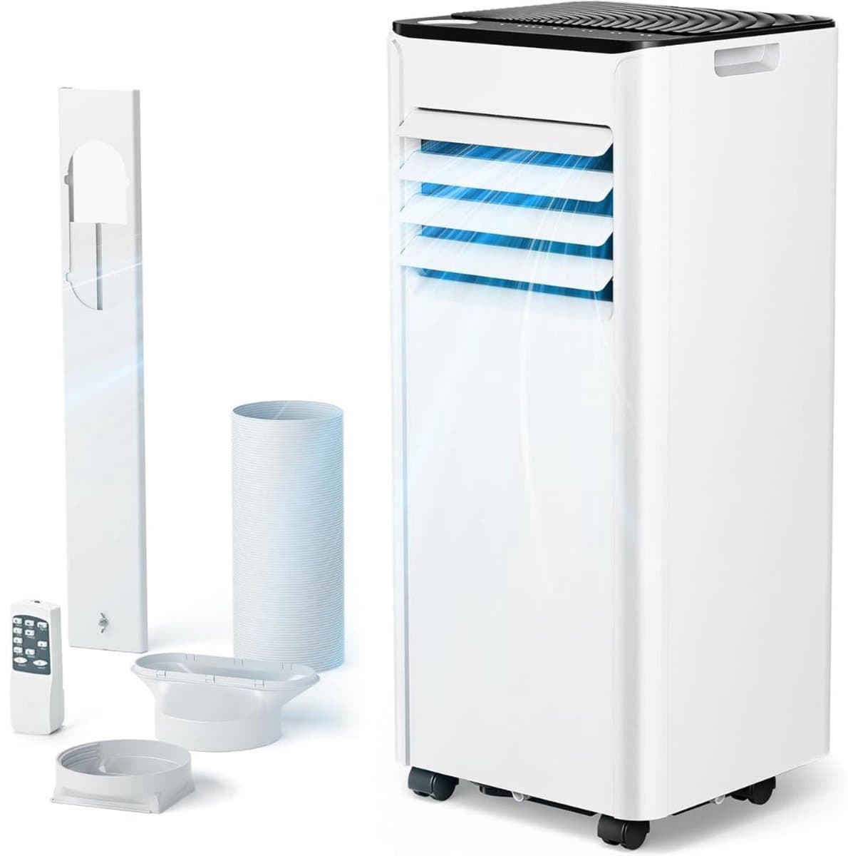 Mobiele Airco - Airconditioning - Ventilatoren - Airco Zonder Afvoerslang - Wit — afbeelding 1