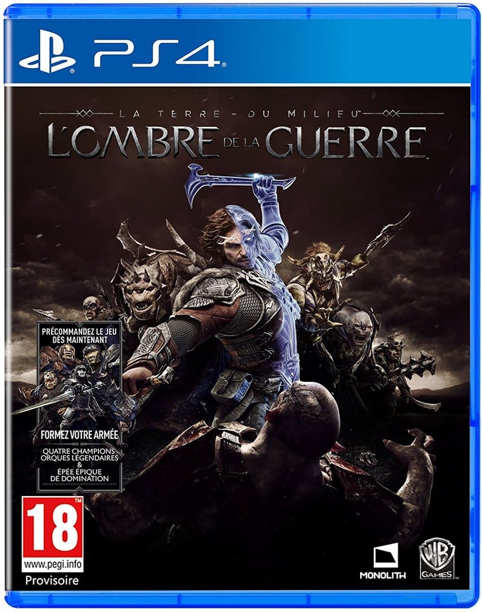 Middle-Earth: Shadow Of War - PS4 — afbeelding 1