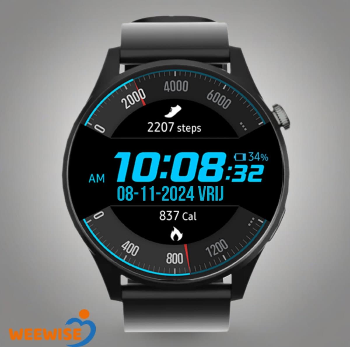 Weewise WS58 - GPS Horloge Senior - Smartwatch voor Ouderen - Persoonlijke alarmen - alarm horloge ouderen - GPS Horloge Alzheimer - Valdetectie — afbeelding 1