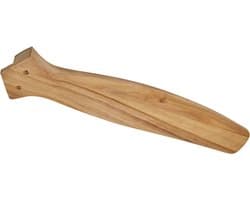Lucande - Plafondventilatoren zonder verlichting - Hout, ijzer - H: 23 cm - wit, lichtbruin