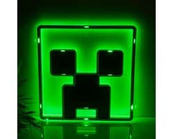 Minecraft Creeper LED Neon Wall Light – Officieel Gelicentieerde Wandlamp, 25 cm, USB‑Voeding- Paladone