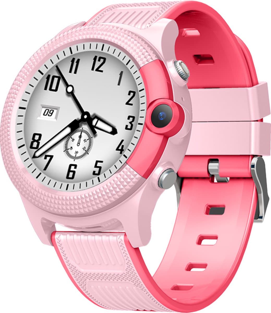 Watcher VI touch 4G smartwatch - kinder GPS horloge - met camera - incl. SIM-kaart - roze — afbeelding 1