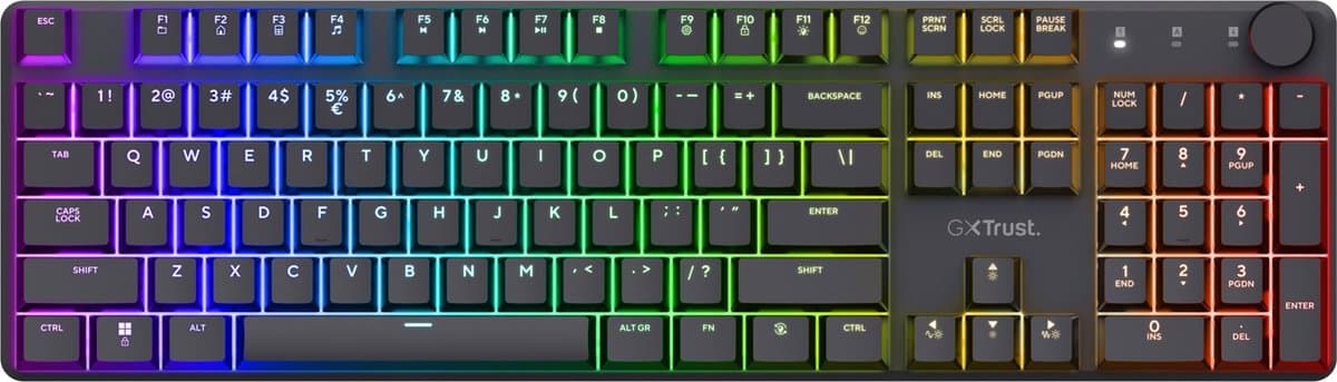 Trust GXT 868 Torix Premium draadloos mechanisch gaming toetsenbord — afbeelding 1