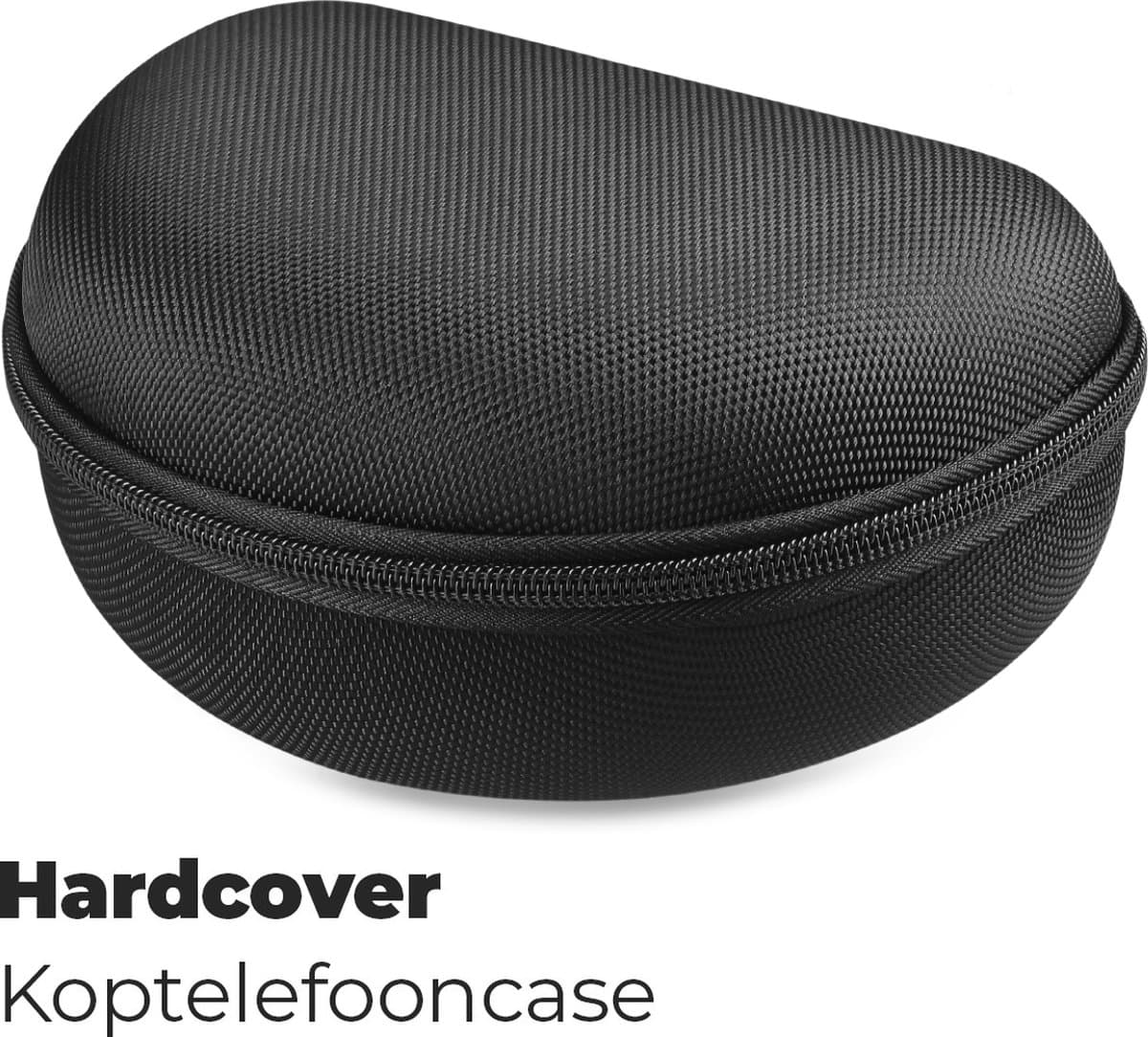 WiseQ Koptelefoon Case – Harde Koptelefoon Hoes – Headphone Case – Opvouwbare Over Ear & On Ear – Beschermhoes Koptelefoon - Geschikt voor JBL, Sony, Bose, Beats by Dre, WiseQ & Marshall - Zwart — afbeelding 1