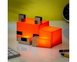 Minecraft Fox Nachtlampje – Officieel Gelicentieerde Schattige Lamp, Cadeaus voor Jongens & Meisjes, Gaming Kamer Accessoires & Decoratie voor Kinderkamer – Paladone
