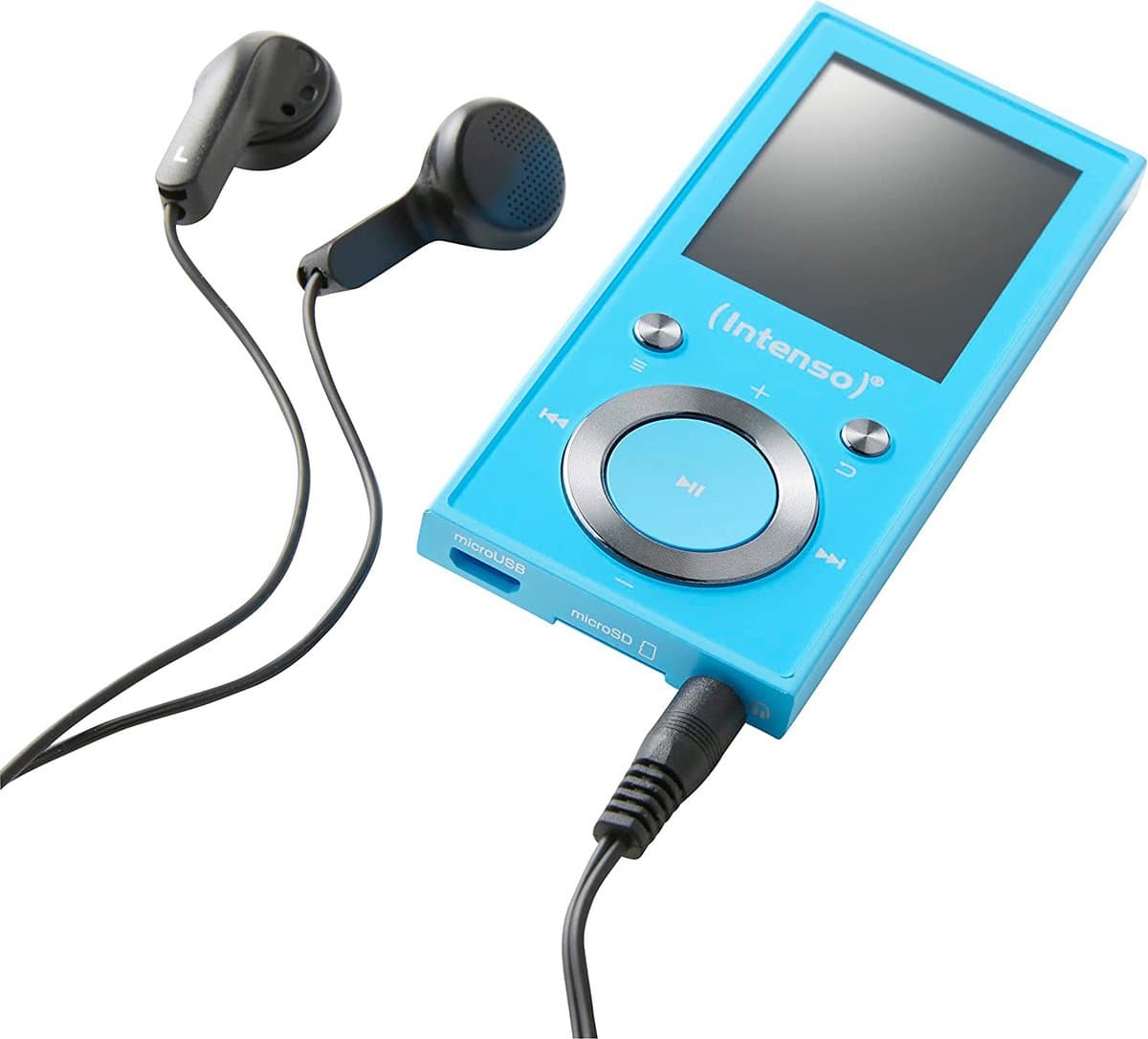 (Intenso) Video Scooter BT MP3 Speler - 16GB - bluetooth - blauw (3717474) — afbeelding 1