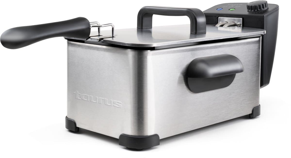 Taurus 973967000 - Traditionele Oliefriteuse - 2000W - 3L - Zwarte Kleur — afbeelding 1