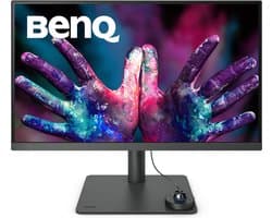 BenQ Creative Pro PD2705U 4K Monitor - Beeldscherm Geschikt voor Mac - IPS beeldscherm - UHD - sRGB - Rec. 709 - HDR10 - IPS - AQCOLOR - 60 Hz - USB-C - 27 inch