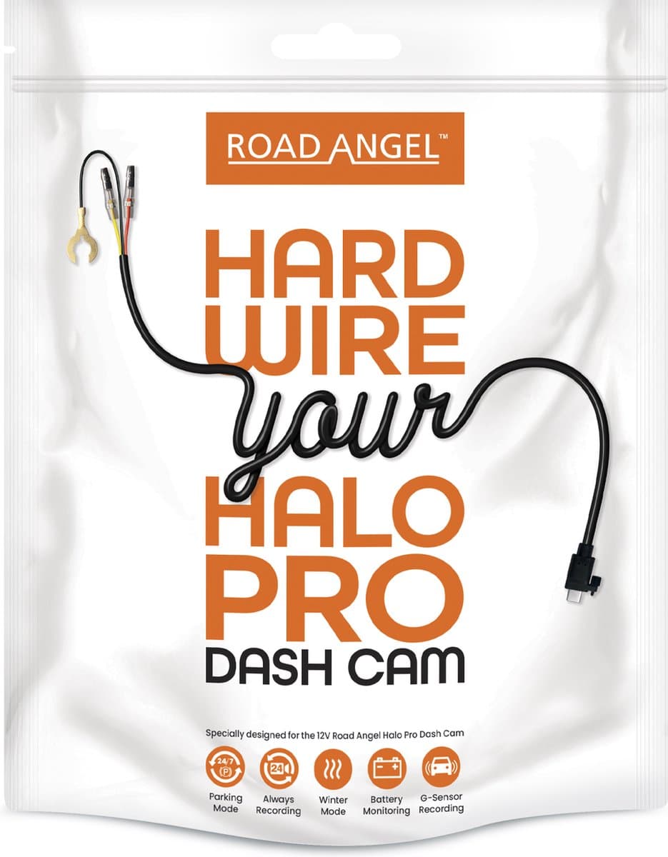 Road Angel Halo Pro64 Hardwire Kit HWK12V - Geschikt voor de Road Angel Halo Pro64 — afbeelding 1