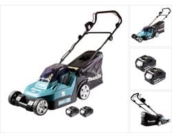 Makita DLM 432 F2 accu-grasmaaier 36 V (2x 18 V) 43 cm + 2x accu 3,0 Ah - zonder oplader