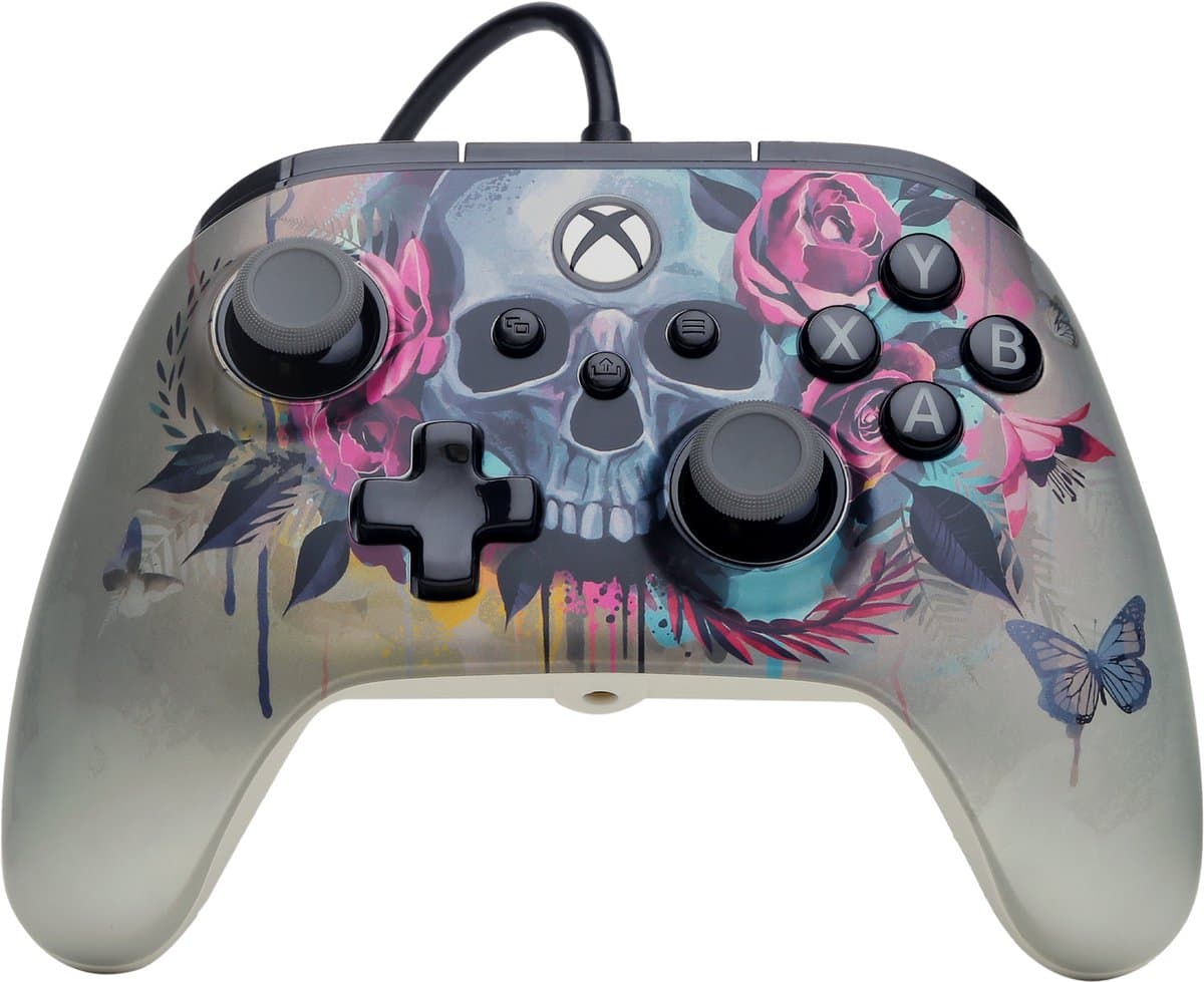 PowerA Advantage Plus bedrade controller voor Xbox Series X S - Bloom & Gloom gamepad — afbeelding 1