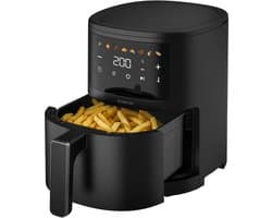 Inventum GF351HLDB Airfryer - 3,5L - 8 programma's - 80-200 °C - PFAS-vrij - Tot 3 personen - Zwart - WK